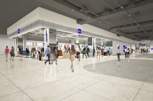 지유 롯데몰 수지점 조감도[사진=에프알엘코리아]