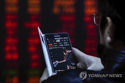 중국의 한 증권사 객장[사진=연합뉴스]