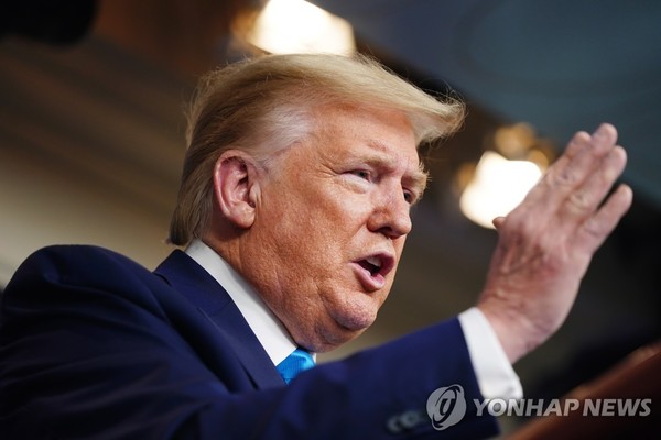 도널드 트럼프 미국 대통령[사진=연합뉴스]