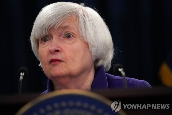 재닛 옐런 전 미국 연방준비제도(Fed) 의장[사진=AFP·연합뉴스]