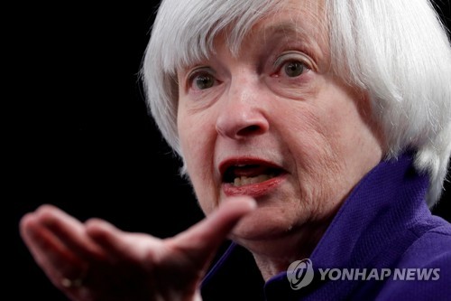 재닛 옐런 전 미국 연방준비제도(Fed) 의장[사진=로이터·연합뉴스]