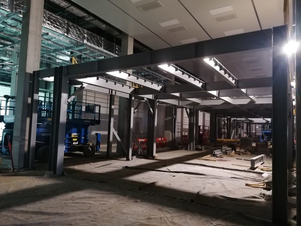 SK이노베이션의 폴란드 분리막 공장 건설 현장 모습 [사진=D&J]