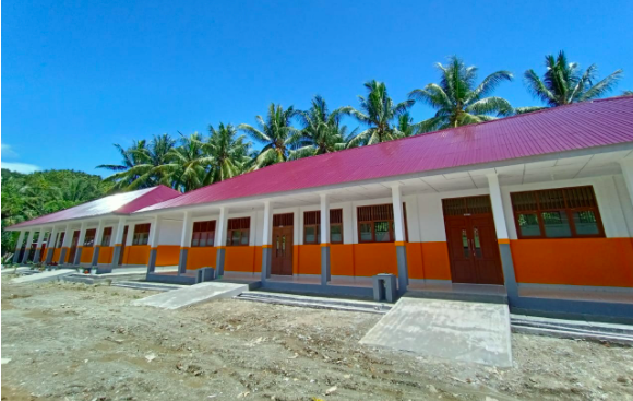 현대엔지니어링이 인도네시아 중부 술라웨시 둥갈라 토야마을에 세운 '새희망학교' /사진=현대엔지니어링