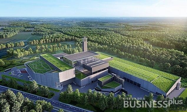 포스코건설이 지난해 10월 수주한 폴란드 바르샤바 폐기물 소각로 조감도 /사진=포스코건설