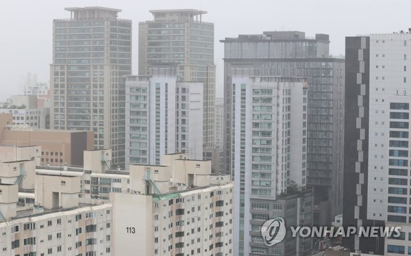 비주택 담보대출도 대출 규제강화사진은 오피스텔이 몰려 있는 서울 마포구 공덕동 일대의 모습 [연합뉴스 자료사진]