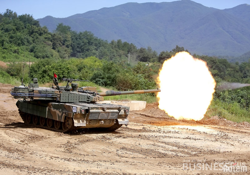 현대로템의 K2 흑표 전차 /사진=현대로템