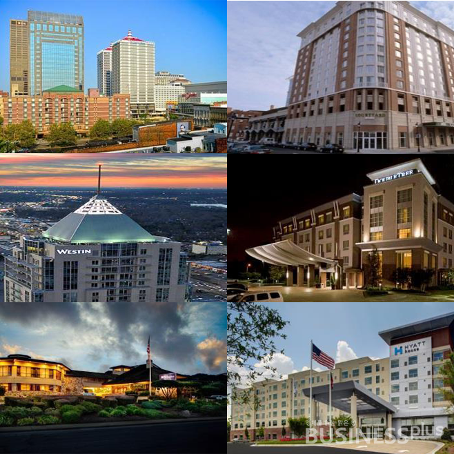 메리츠대체투자운용이 2019년 투자한 미국 HIT리츠 보유 호텔들 /사진=HIT리츠