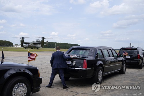 미국 대통령 전용 리무진 '비스트'(Beast)/사진=AP연합뉴스