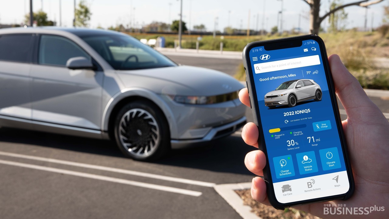 현대자동차의 전기 크로스오버유틸리티차(CUV) '아이오닉5' /사진=현대차