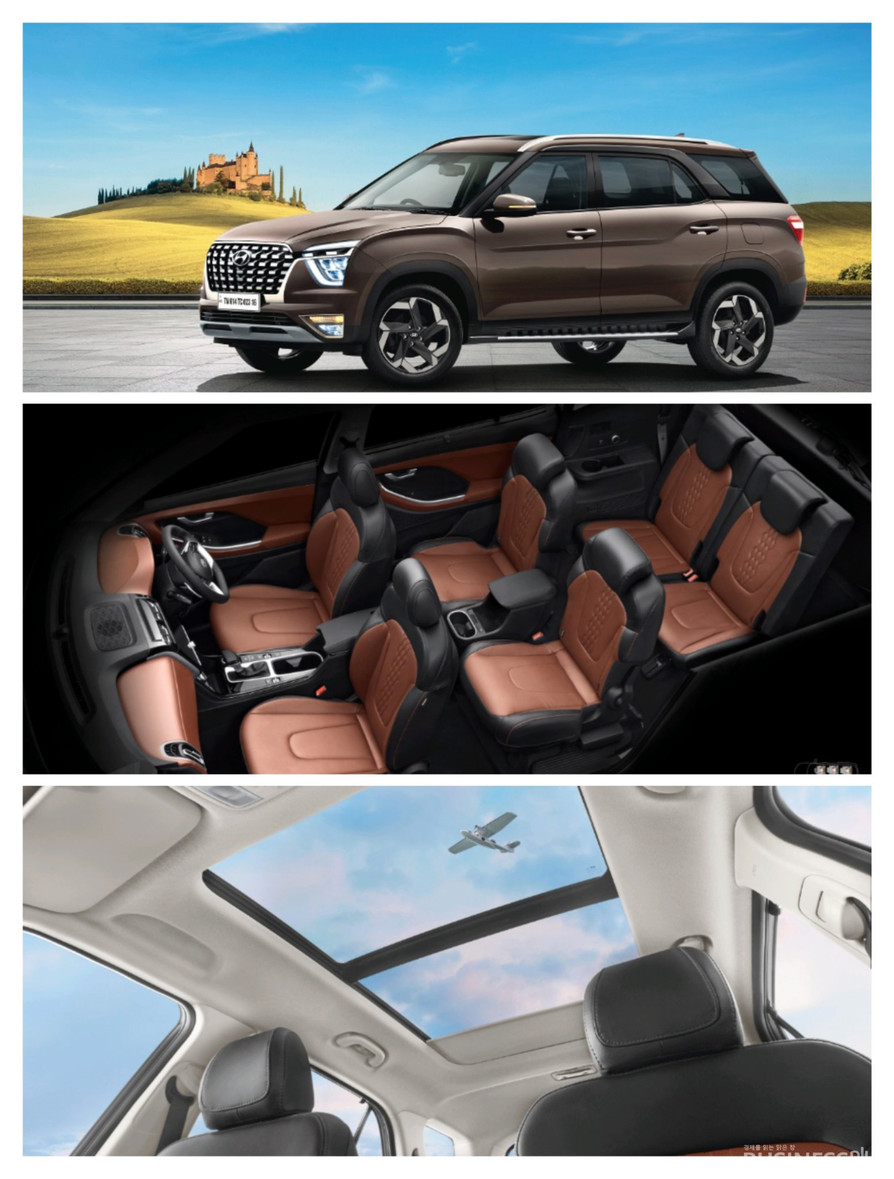 현대자동차가 9일(현지시각) 인도에서 사전예약을 시작한 전략형 고급 스포츠유틸리티차(SUV) 모델 '알카자르' /사진=현대차