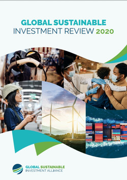 글로벌지속가능투자연합(GSIA)의 '글로벌 지속가능 투자 리뷰 2020' 보고서 표지/사진=글로벌지속가능투자연합