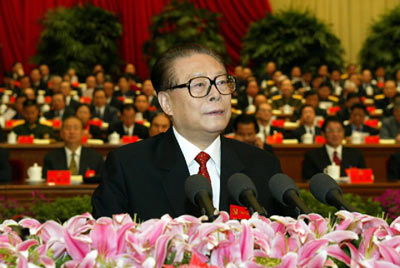 올해 95세인 장쩌민 전 중국 국가주석. 현재 시진핑 주석과 장쩌민계가 당내  권력 투쟁 중인 것으로 알려진다. /사진=중국정부망 