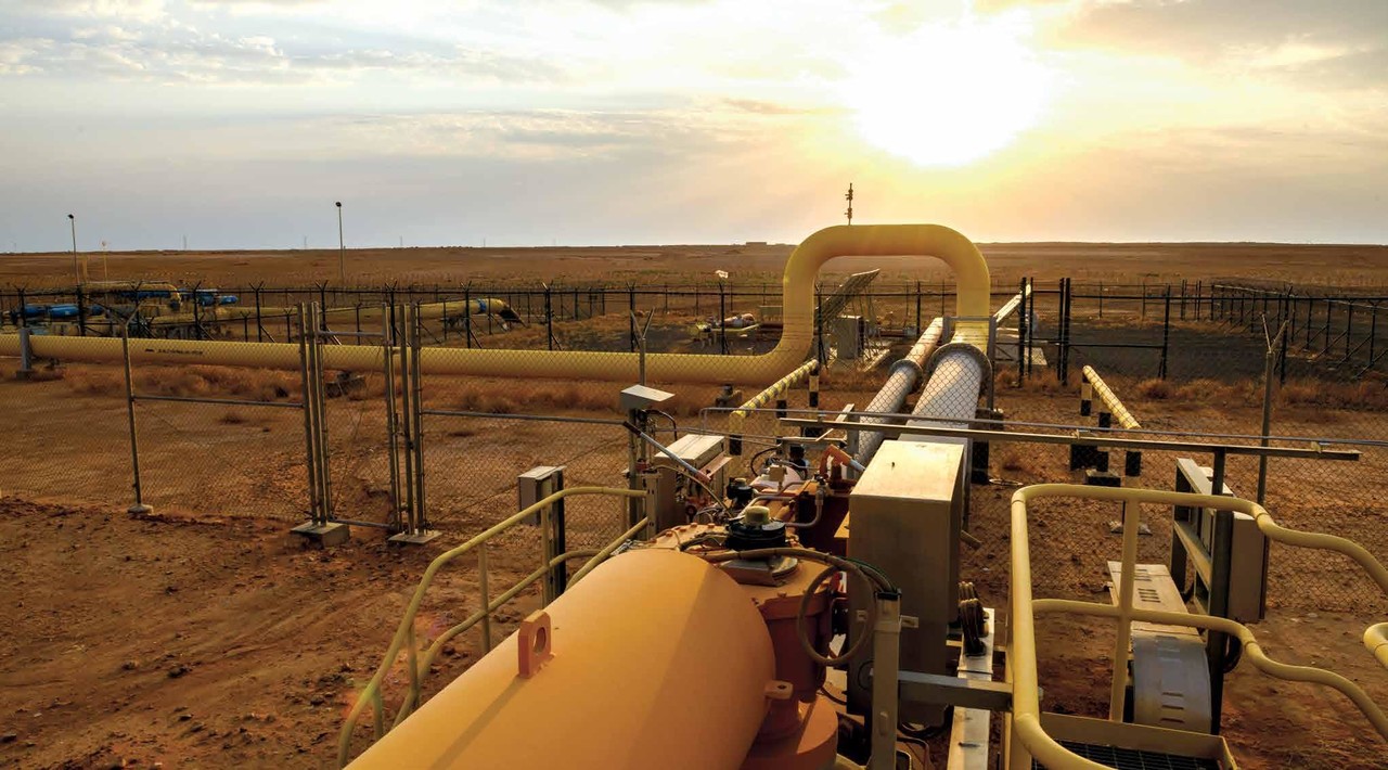 사우디아라비아 국영 석유회사 사우디 아람코의 천연가스 가스관 /사진=사우디 아람코