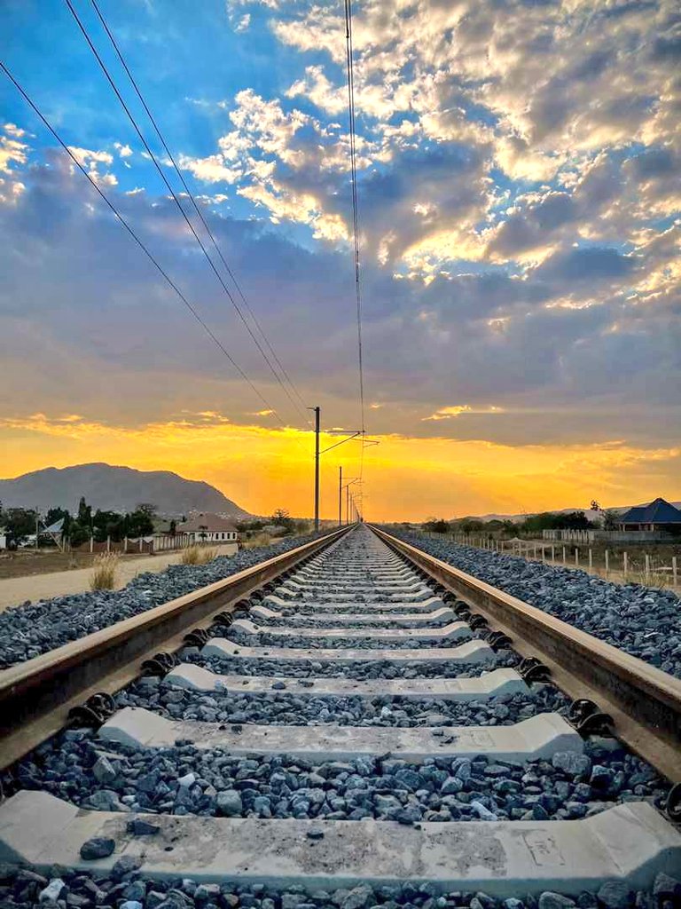 공사가 거의 끝난 탄자니아 철도 1단계 구간. /사진=Mobilite Africa