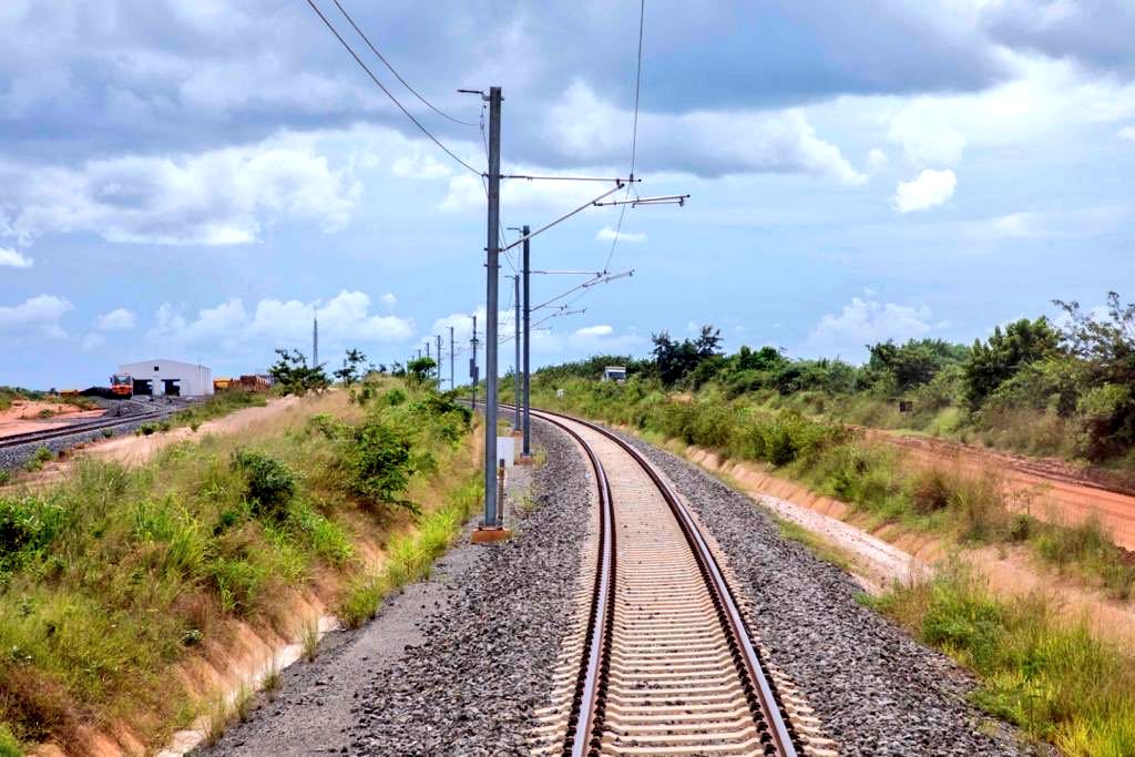 공사가 거의 끝난 탄자니아 철도 1단계 구간. /사진=Mobilite Africa