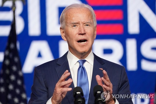 조 바이든 미국 대통령 당선인/사진=연합뉴스
