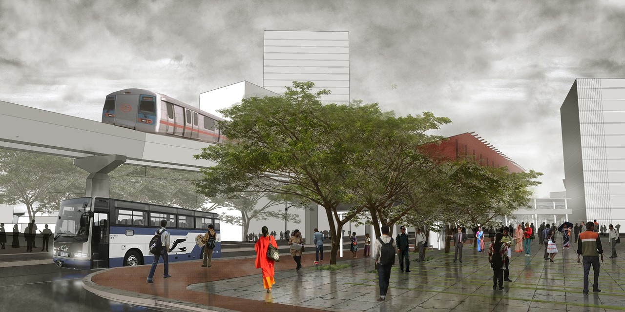 방글라데시 도시철도 다카 순환선 역 투시도. /사진=벵갈인스티튜트