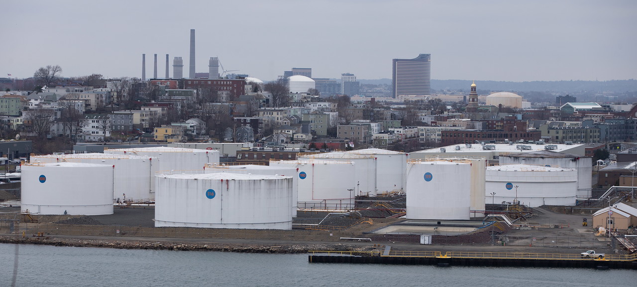 미국 매사추세츠주의 원유 저장시설/사진=EPA연합뉴스
