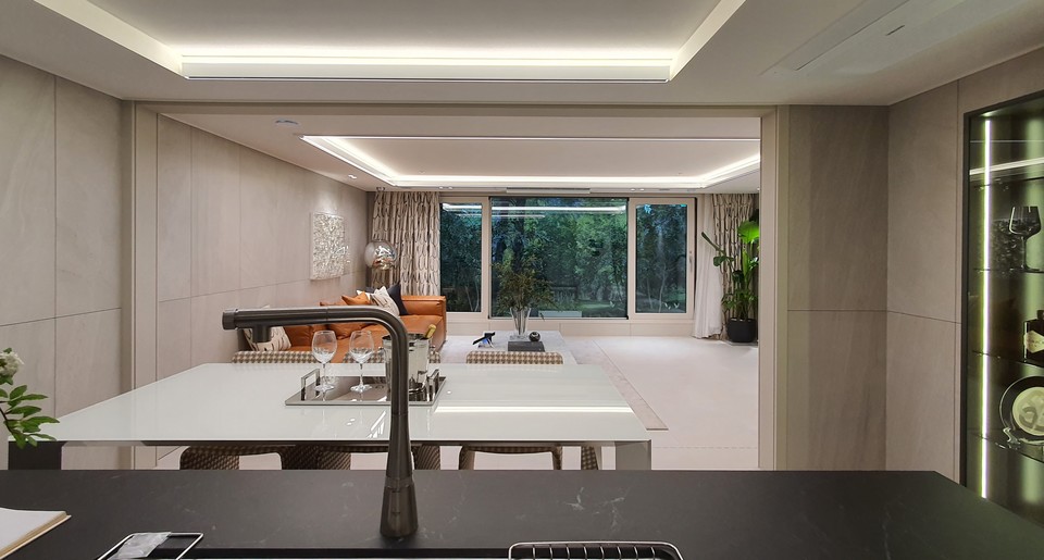 리모델링 특화 유니트 견본주택 내부 전경 / 사진=포스코건설