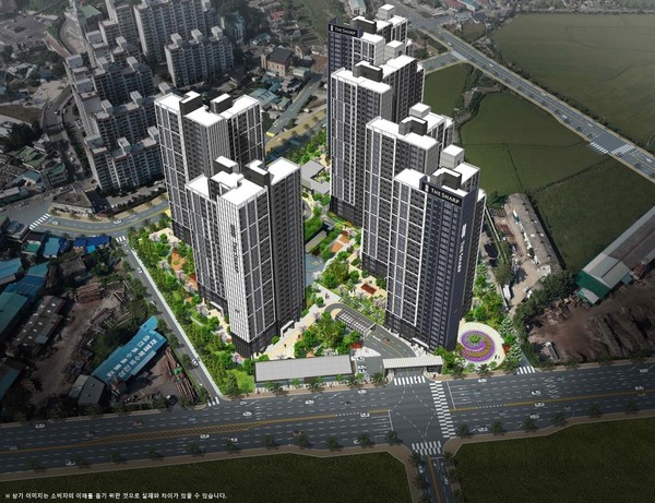 더샵 군산프리미엘 조감도 / 사진=포스코건설