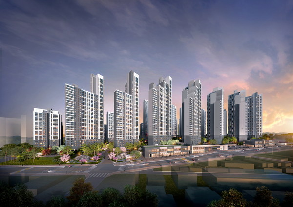 평촌 센텀퍼스트 투시도 / 사진=DL이앤씨·코오롱글로벌