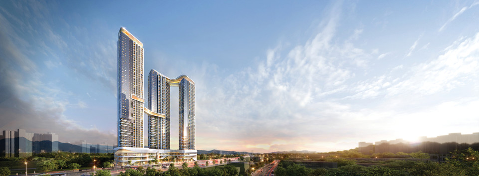 DL이앤씨 강북5구역 공공재개발 투시도 / 사진=DL이앤씨