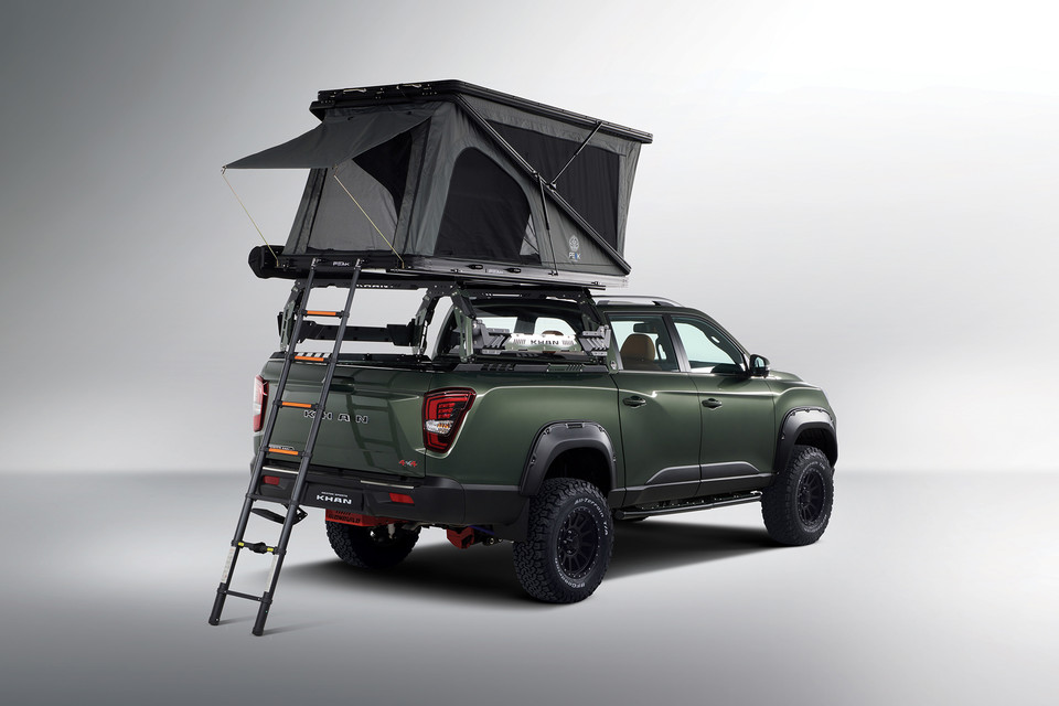 뉴 렉스턴 스포츠 칸 오버랜딩 / 사진=KG모빌리티