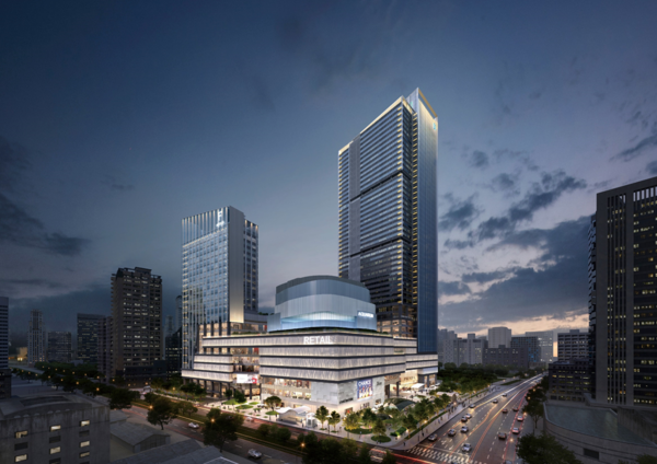 대만 아오지디 복합개발 예상 조감도./사진=삼성물산