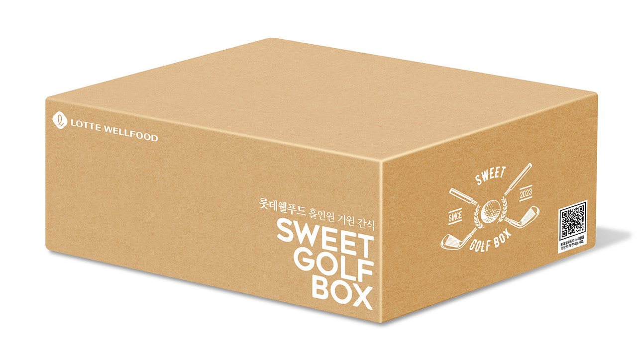 롯데웰푸드, 홀인원 기원 'Sweet Golf Box' 선봬