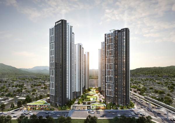 '더샵 의정부역 링크시티' 투시도. /사진=포스코이앤씨