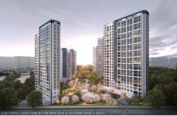 영통역자이 프라시엘 투시도. /사진=GS건설