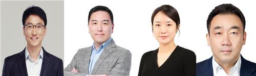 윤종규·이상명·홍연진·조성환 상무 /사진=삼성바이오로직스