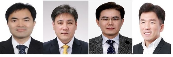 고유상·백상현·양철보 부사장, 이상민 상무 / 사진=삼성바이오에피스