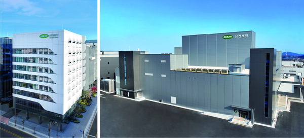 마곡 연구센터(왼쪽)와 오송공장. /사진=삼진제약