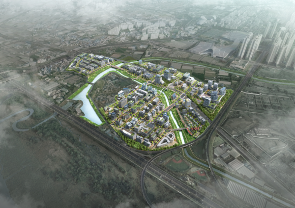 고양 일산테크노밸리 조성공사 조감도. /사진=대보건설