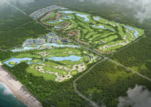KX그룹이 베트남에 조성할 36홀 골프장 조감도. /사진=KX그룹