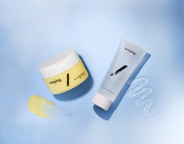 올클렌징밤(왼쪽)과 퓨어클렌징폼. / 사진=삼진제약