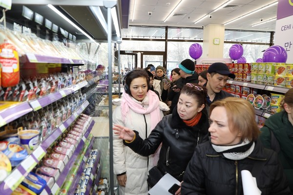 CU아스타나스퀘어점의 모습/사진=BGF리테일 제공