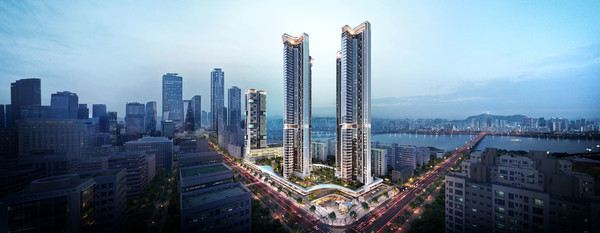 디에이치 여의도퍼스트 조감도. /사진=현대건설