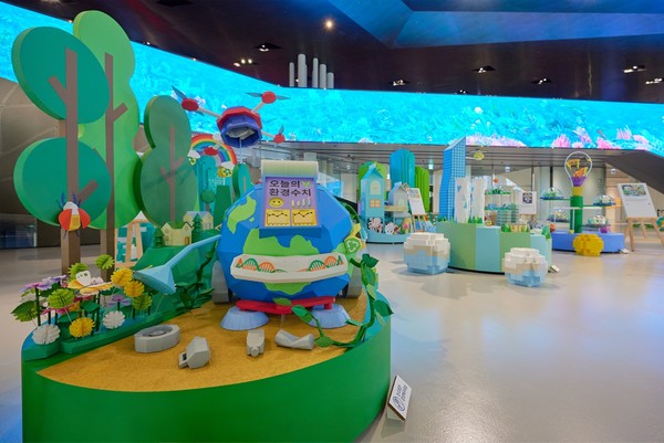 '제8회 현대 키즈 모터쇼' 전시 전경. /사진=현대차