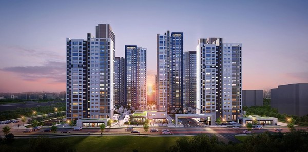 6월 분양에 나서는 경기도 고양시 '고양 장항 아테라' 투시도. /사진=금호건설