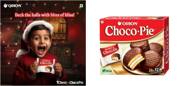 인도 식물성 초코파이 / 사진=오리온