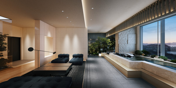 블랑써밋74 45층 오션뷰 워터게스트하우스. /사진=대우건설