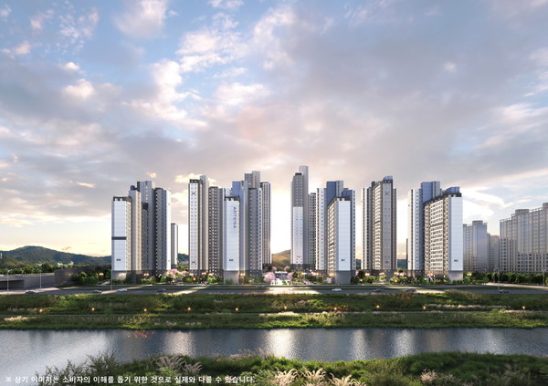 청주테크노폴리스 아테라 투시도. /사진=금호건설