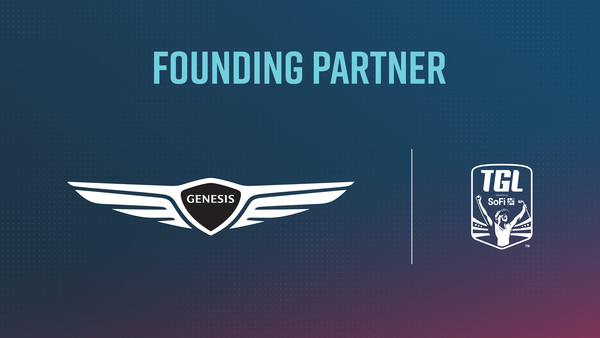 제네시스는 '투머로우 스포츠(TMRW Sports)'와 파트너십을 체결하고 스크린 골프리그 'TGL presented by SoFi'를 파운딩 파트너(Founding Partner)로서 공식 후원한다고 밝혔다. /사진=제네시스