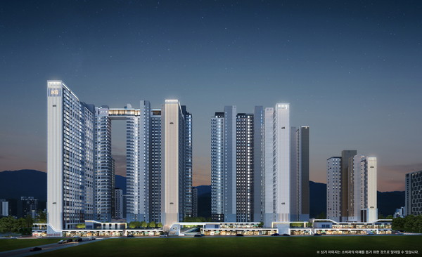 GS건설의 과천 '프레스티어자이'가 9월 분양을 시작한다. 프레스티어자이 투시도./사진=GS건설