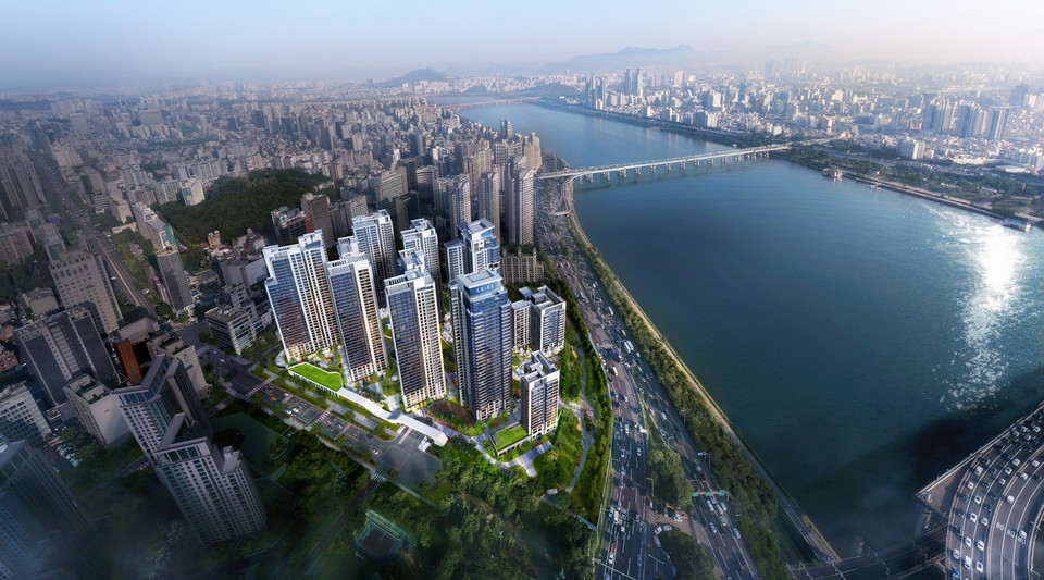 청담 르엘 조감도 / 사진=롯데건설