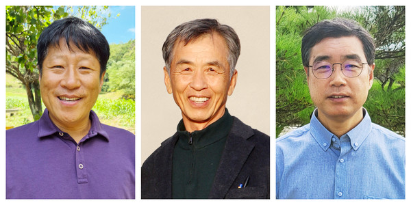 (왼쪽부터) 김대립, 박윤재, 이영규 수상자 /사진=교보생명