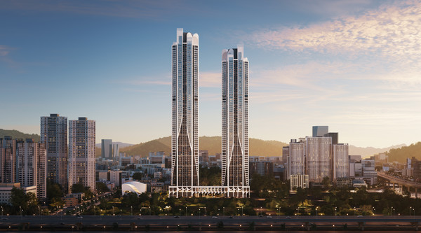 블랑 써밋 74 석경 투시도. /사진=대우건설