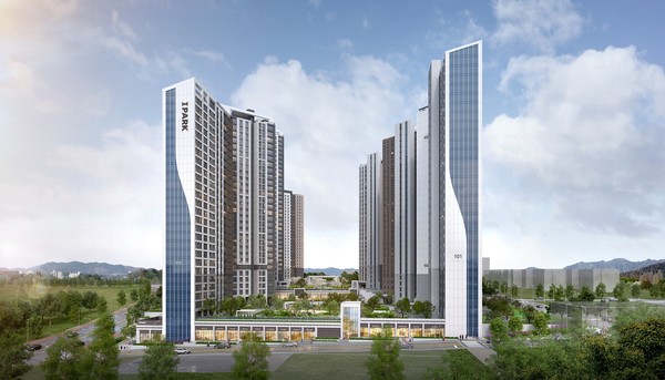 HDC현대산업개발이 8일 '천안 아이파크 시티' 견본주택을 개관하며 본격적인 분양 일정에 돌입했다. 천안 아이파크 시티 조감도./사진=HDC현대산업개발